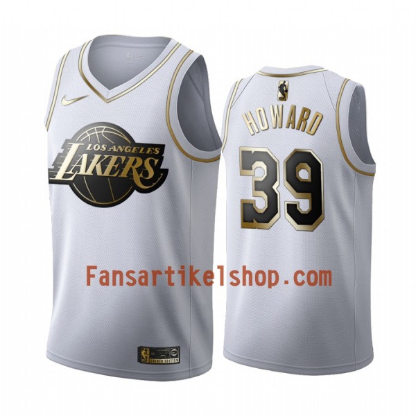 NBA Los Angeles Lakers Trikot Dwight Howard 39 Nike 2019-2020 Weiß Golden Edition Swingman - Herren NBA Los Angeles Lakers Trikot Dwight Howard 39 Nike 2019-2020 Weiß Golden Edition Swingman - Herren